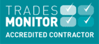 accredited contractor - trades monitor logo